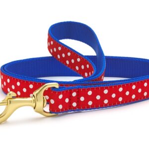 Up Country Swiss Dot Dog Lead