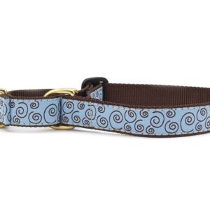 Up Country Curly-Q Martingale Dog Collar